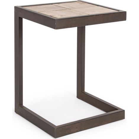 Sgabello Legno Nero Industriale da Interno H47 - ARCHIE (1/5)