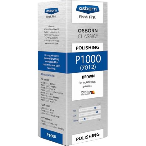 Pains de pâte à polir pré-polish marron OSBORN