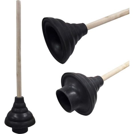 Déboucheur WC en caoutchouc pour salle de bain, évier et bouchons de canalisations – Utilisation dans les maisons, les bâtiments commerciaux et industriels PL10091701