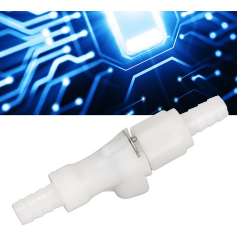 Connecteur Rapide pour Refroidissement à Eau - 85mm POM - 9.25mm - Déconnexion aux Deux Extrémités (1/5)