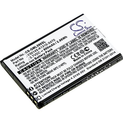 NX - Batterie téléphone, smartphone, GSM pour Gigaset 3.7V 800mAh - V30145-K1310-X470