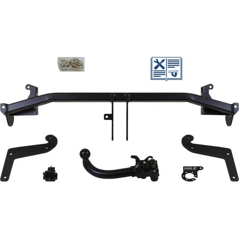 Attelage rotule démontable AUTO-HAK + faisceau Trail-Tec universel 13 broches - CITROËN C5 AIRCROSS (1/2)
