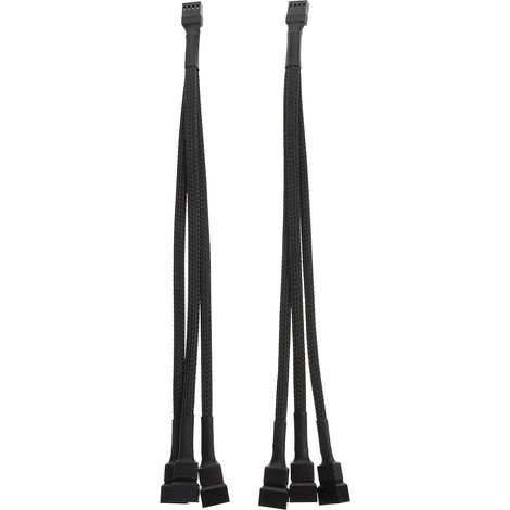 2 Pièces Câble Répartiteur de Ventilateur Pwm 3 Convertisseur (1/5)