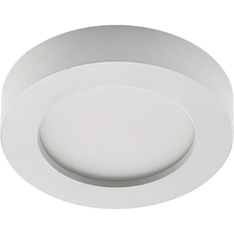 Lámpara de techo LED regulable Edwina en aluminio: ideal para baños, diseño moderno e iluminación suave.