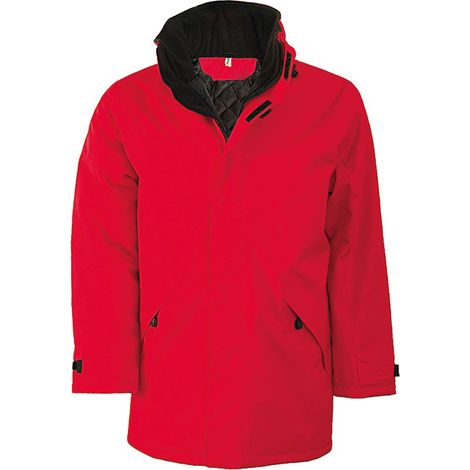 Parka de travail Doublure Matelassée KARIBAN Rouge L.