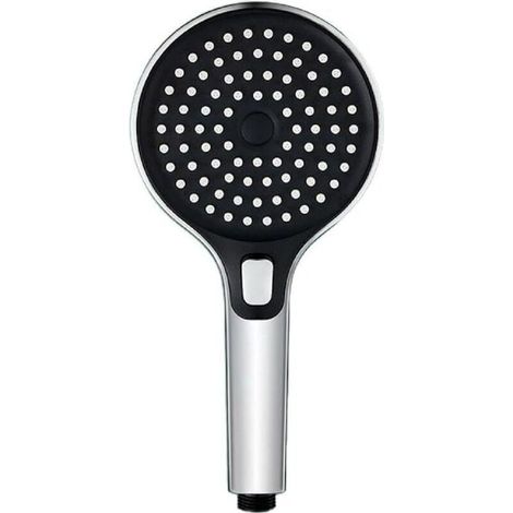 Douchette à main Pommeau de douche à économie d'eau à 3 modes Pommeau de douche massant pour une expérience de douche luxueuse Pression d'eau de douche longue durée (1/4)