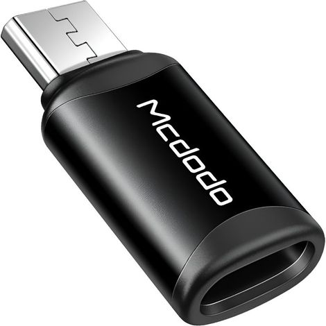 Adaptateur MCDODO USB-C vers micro USB vers USB Type C 3A 480 Mbps (1/5)