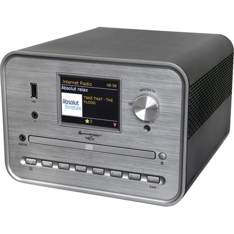 SOUNDMASTER HIGHLINE Système stéréo ICD1050SW, noir (1/2)
