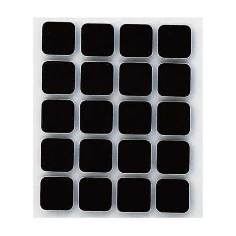 SPUGNA ANTISCIVOLO ADESIVA INOFIX 17X17MM CF 20 PZ- 22,0 confezione
