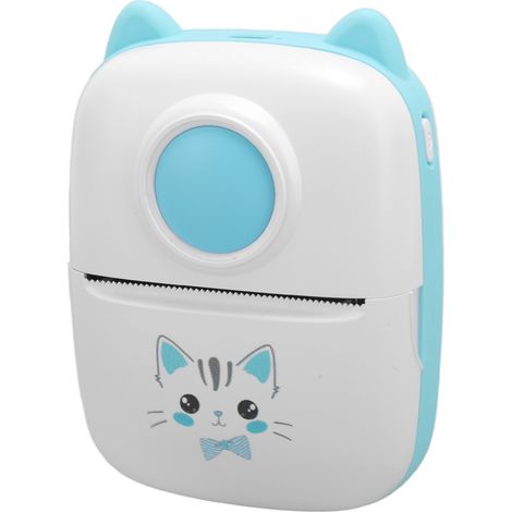 Mini imprimante thermique 200 DPI, machine à stickers, imprimante photo portable Bluetooth pour carnets, photos et notes. (1/5)