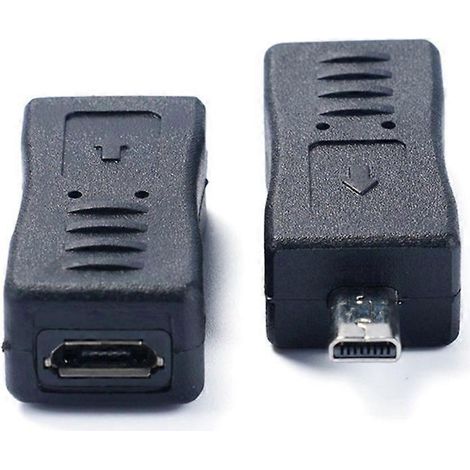 Adaptateur USB 5 broches vers Mini B 8 broches, prise femelle USB 5 broches vers Mini 8 broches femelle (1/4)