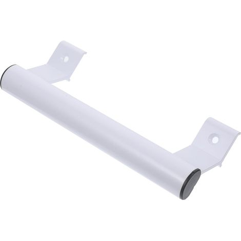 Poignée de Porte Coulissante en Métal Blanc Accessoire pour Porte Intérieure Poignée de Tirage et Fenêtres Aluminium Solide Installation par Vis Usage Domestique (1/5)