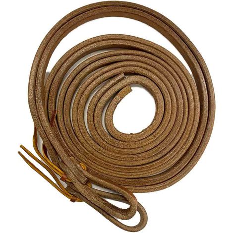 Rênes western Triple SHERMANN CHÊNE MM 16X240 CM rougeâtre très lourd
