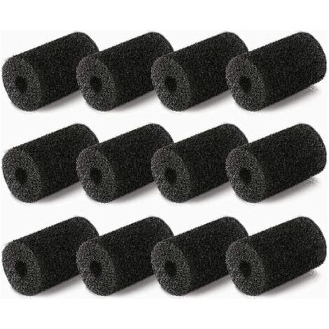 12 pièces de Rechange pour épurateur de Queue Polaris pour Queue de Tuyau de Nettoyeur de Piscine VacSweep Convient à 180,280,360,380,480,3900 Mousse à l'extrémité du Tuyau (1/5)