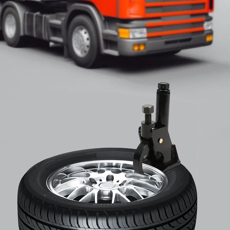 Outil de remplacement de pneu de voiture de remplacement de pneu réglable de changeur de pneu de 10 - 21 pouces ATV bus Tractor etc noir (1/5)