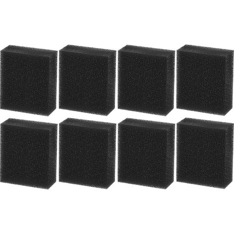 8X Filtre de Fontaine à Eau pour Chat Animal Mousse éponge Moteur Filtration Distributeur Abreuvoir, noir (1/3)