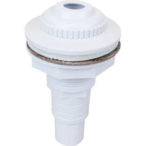 Buse de refoulement pour Piscine Hors Sol avec connecteur pour Tuyau 32 et 38 mm - Blanc (1/3)