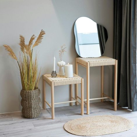 Miroir design organique forme libre 55 cm BRIG (1/3)
