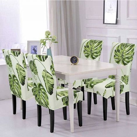 （4PCS） Chair Cover Universal Chair Cover Easy to Clean and Durable for Hotels Home Restaurants Kitchens (1/5)