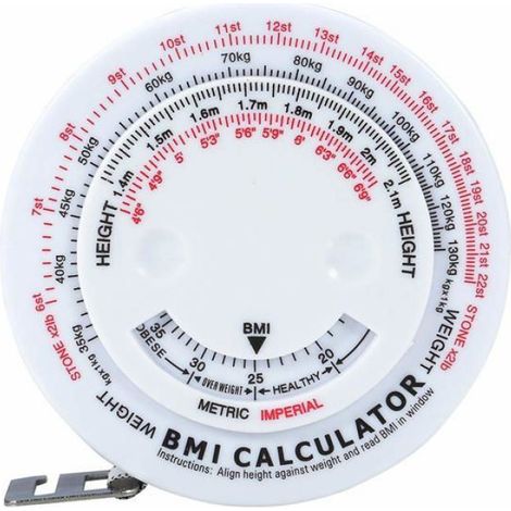 1 Mètre ruban corporel, Plastique durable, Mesure graisse et muscle, Fitness et couture (1/5)