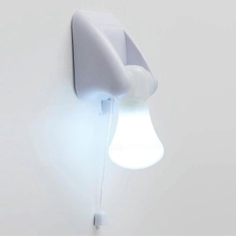 Appliques murales LED, ampoule LED portative, lumires de placard, veilleuse piles, lampe murale auto-adhsive piles (1/5)