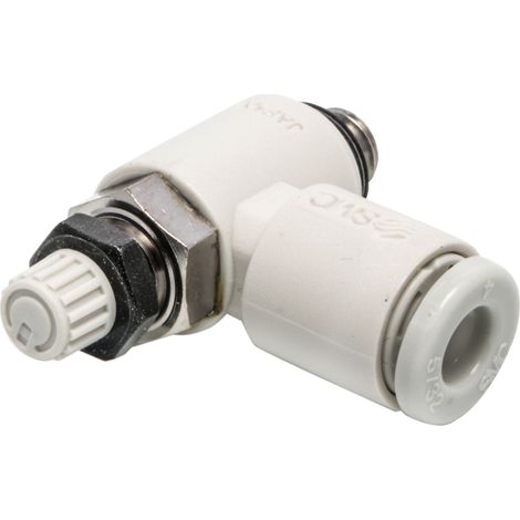 Commande de vitesse SMC AS, 4mm ( Prix pour 1 )