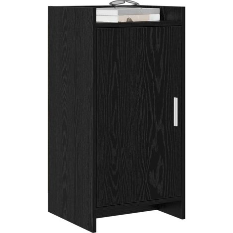Sideboard/Anrichte/Buffet Schwarze Eiche 40 x 36 x 80 cm Holzwerkstoff LXWW548041 (1/5)