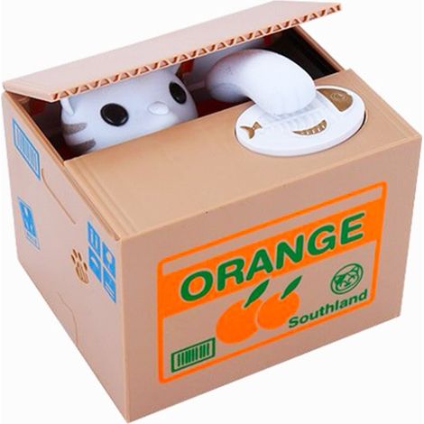 iTotal - Mechanical Money Box - Cat