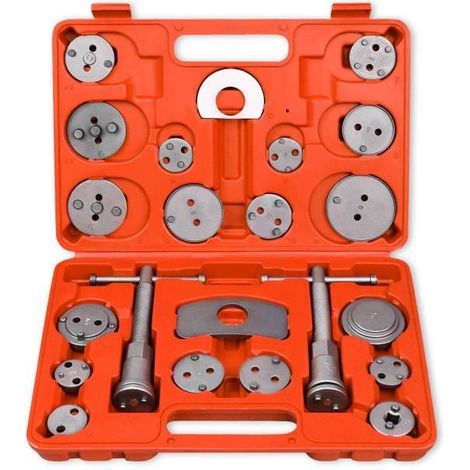 XMTECH Lot de 22 repousse-piston de frein universel TLG - Pour étriers de frein, Kit de broche Outil de voiture (1/4)