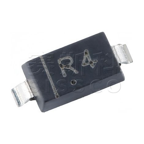 Changdian MBR0540 LED chip with R4 silkscreen, SOD-123 package, 500 mA current, 40 V withstand voltage, surface mount diode, electronic component, chip, electronic component, 5 units, 5 units shipped.