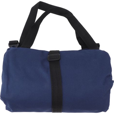 Sac à outils roulant 5 poches à fermeture éclair toile Oxford bleu portable pour électricien menuisier plombier (1/5)