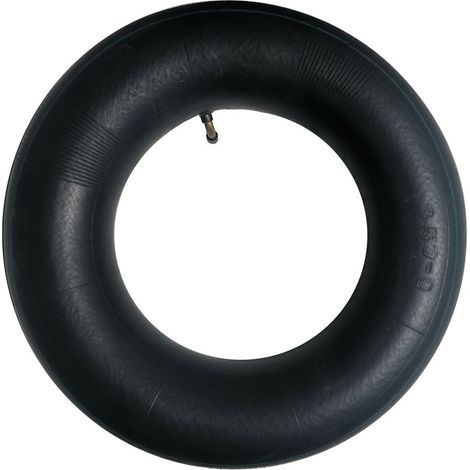 Chambre à air pour roue avec valve coudée - 370 mm - Noir