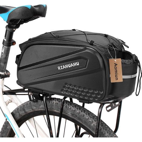 Sacoche de vélo arrière Aomiun 10L multifonction, étanche, bagagerie de porte-bagages cyclisme, pannier