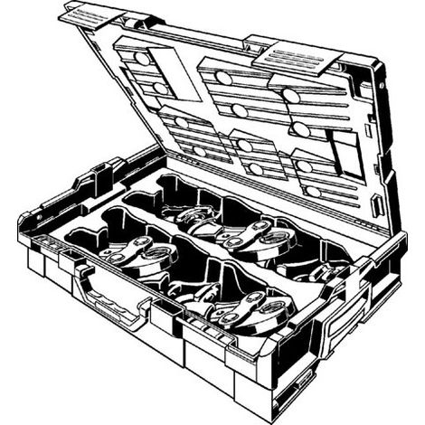 Viega Jeu de mâchoires à sertir, pour d 15/22/28mm Modèle 2202.30, 793470 (1/3)