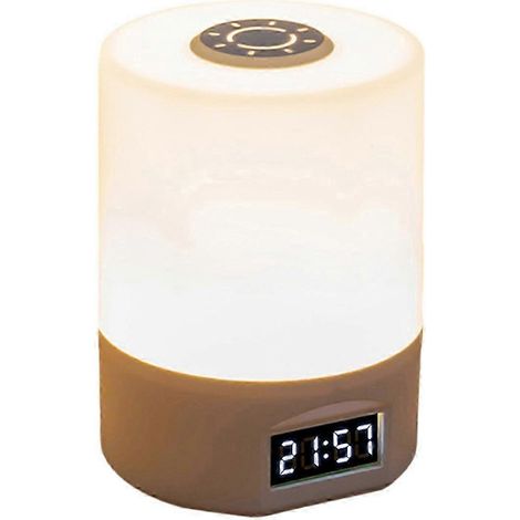 Veilleuse LED rechargeable avec minuterie, variateur USB, lampe de chevet pour berceau, lampe de lecture avec interrupteur tactile, lampe de lecture (1/5)