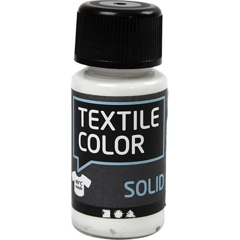 Peinture opaque à base d'eau de haute qualité pour tout textile (y compris textile foncé) - longue conservation. réf 34195