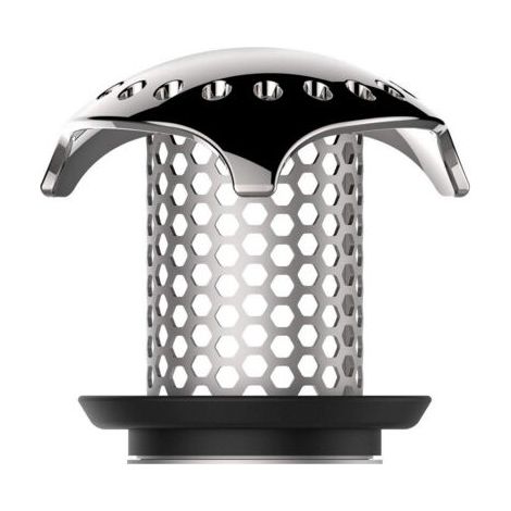 Filtre attrape-cheveux en acier inoxydable pour baignoire, adaptable à différentes tailles de drain – DELKEVIC (1/5)