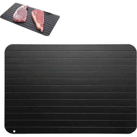 Plaque De Décongélation - Planche À Découper En Métal - Pour Viande Et Produits Alimentaires - 1 Pièce (1/5)