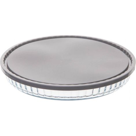 5five - stampo per crostate in silicone keepeat da 27,5 cm con coperchio (1/3)