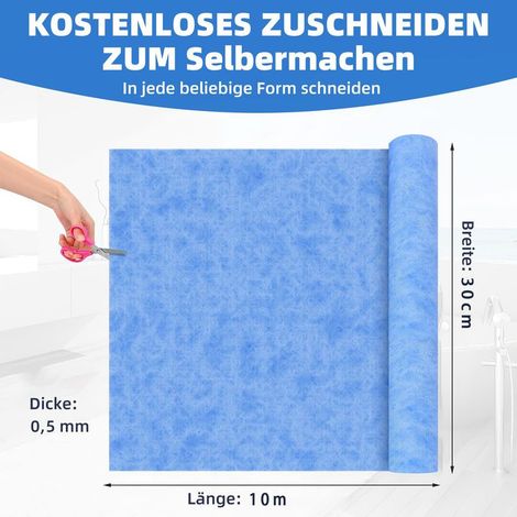 30 cm x 10 m große Abdichtungsrolle – Polyethylen hoher Dichte – Abdichtung für Duschen, Keller und Waschküchen (1/5)
