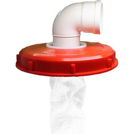 IBC-Filterdeckel, IBC-Tankzubehör, 163 mm/245 mm Nylon-Filterdeckel mit Tonfass-Abdeckung, Filternetz für IBC-Regenwassertank (1/5)