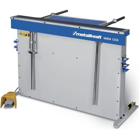 Plieuse de tôle magnétique 1250 mm – Capacité 1 mm – Pliage de formes complexes – Pour acier, aluminium, inox, cuivre, zinc, plomb – Metallkraft (1/5)