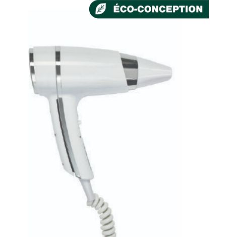 JVD - Sèche-Cheveux Brittony pistolet blanc - Matériel professionnel