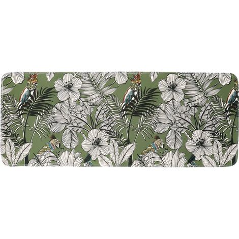 Tappeto in microfibra stampata 45x120 cm - jungle fever khaki - Tendance
