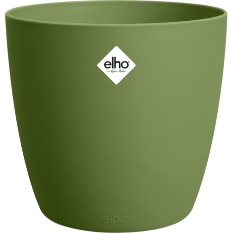 Elho Brussels Round 22 - Verde - L 22 x B 22 x H 21 cm - Interno - 100% riciclato (1/5)