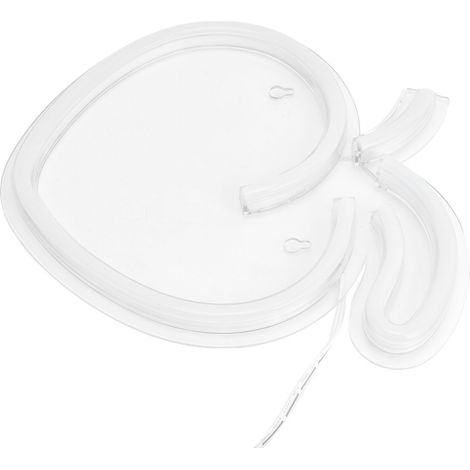 Décoration murale LED néon pêche. Convient aux chambres, salons, fêtes, boutiques, bureaux, magasins et restaurants. Alimentation USB. (1/5)