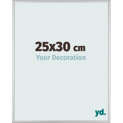 yd. - Cadre photo 25x30 - Argent Mat - Aluminium - Kent