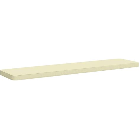Cojín para banco de 1 pieza VUGHT 100% Poliéster Crema vidaXL (1/5)