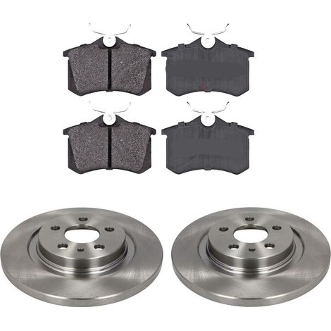 KIT FRENI POSTERIORI compatibile con CITROEN XSARA PICASSO - DISCHI + PASTIGLIE OEM: FDB1083 / 17357 /SOSTITUZIONE DIRETTA/BASSA POLVERE/SILENZIOSO (1/5)