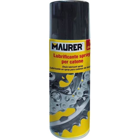 Lubrifiant pour chaîne de vélo Spray 200 ml.
